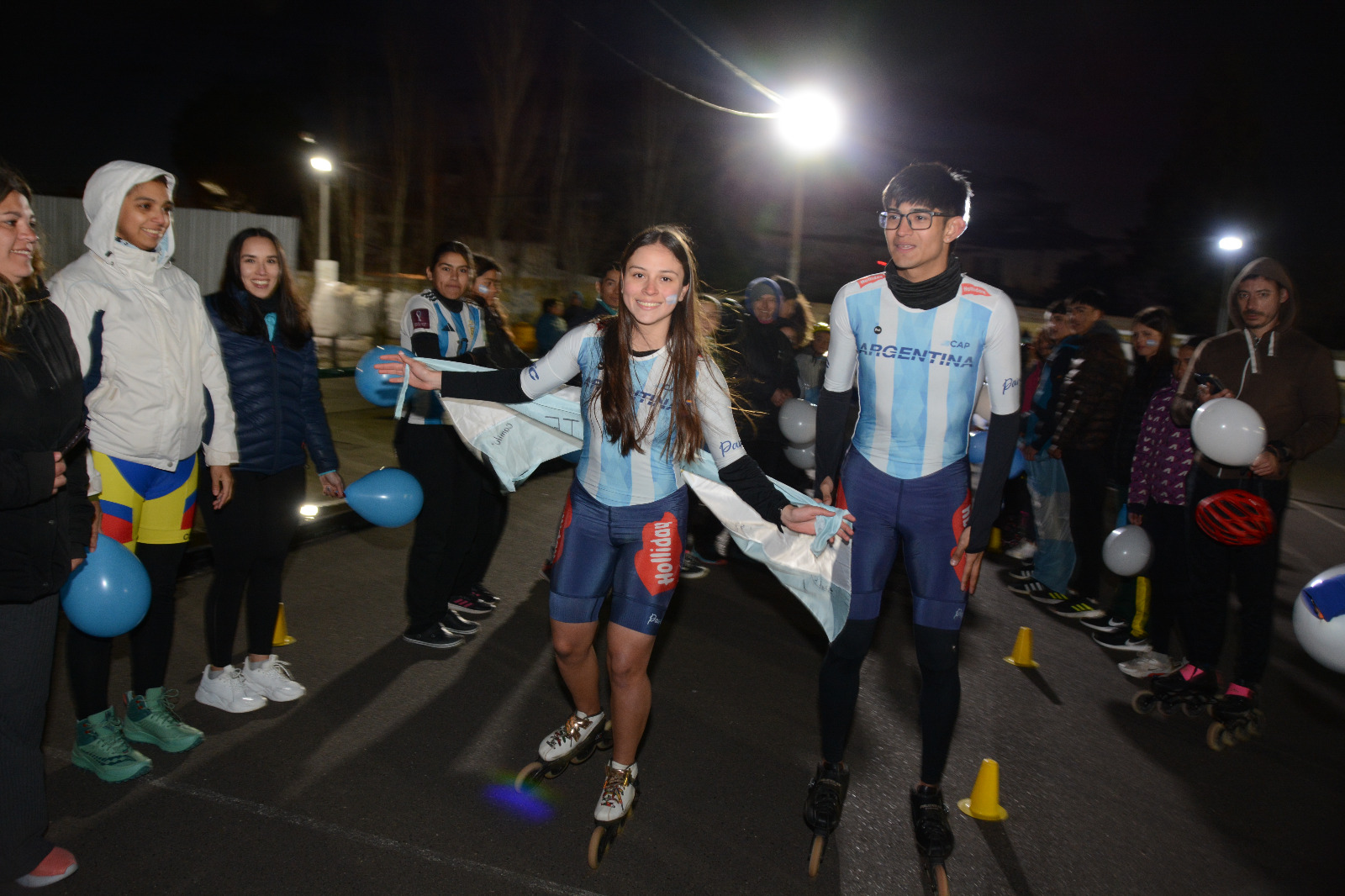 La juventud neuquina lleva la bandera argentina al Mundial de Patín Carrera de Italia