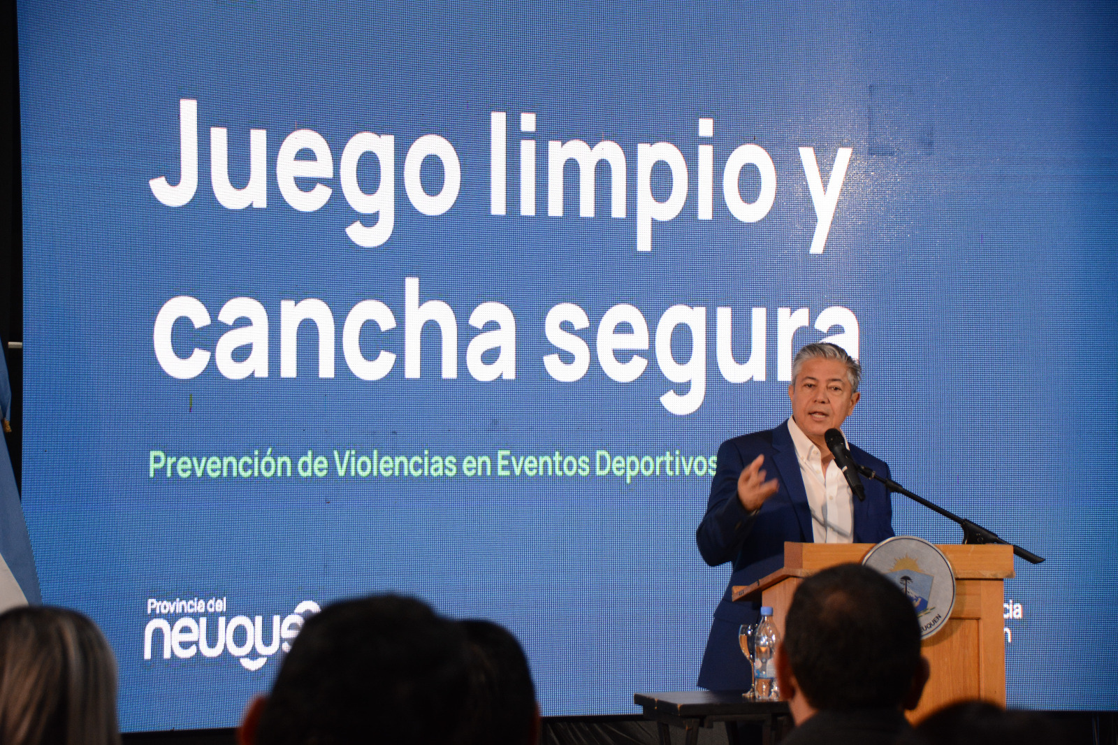 Prevención de la Violencia en el Futbol: Rolando Figueroa presentó el programa “Juego Limpio y Cancha Segura”